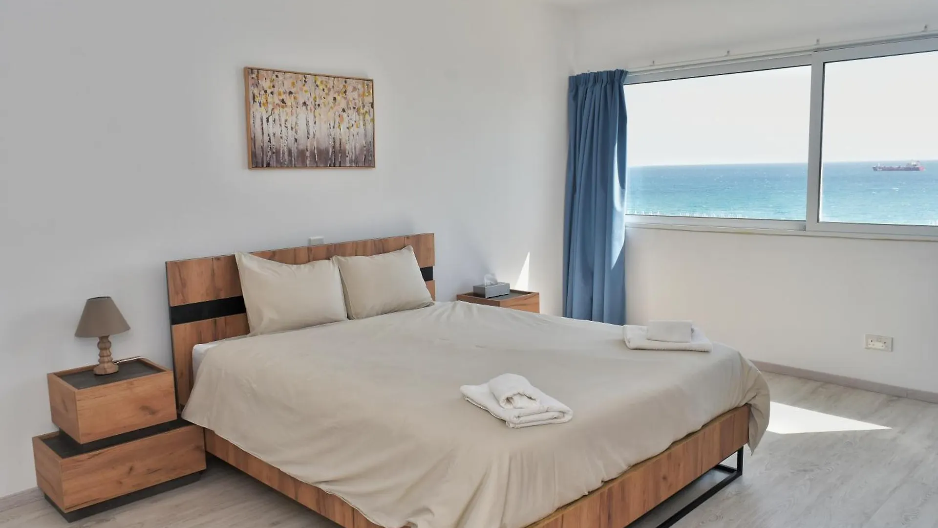 Stunning Top-Floor Beachfront Apartment Larnaca